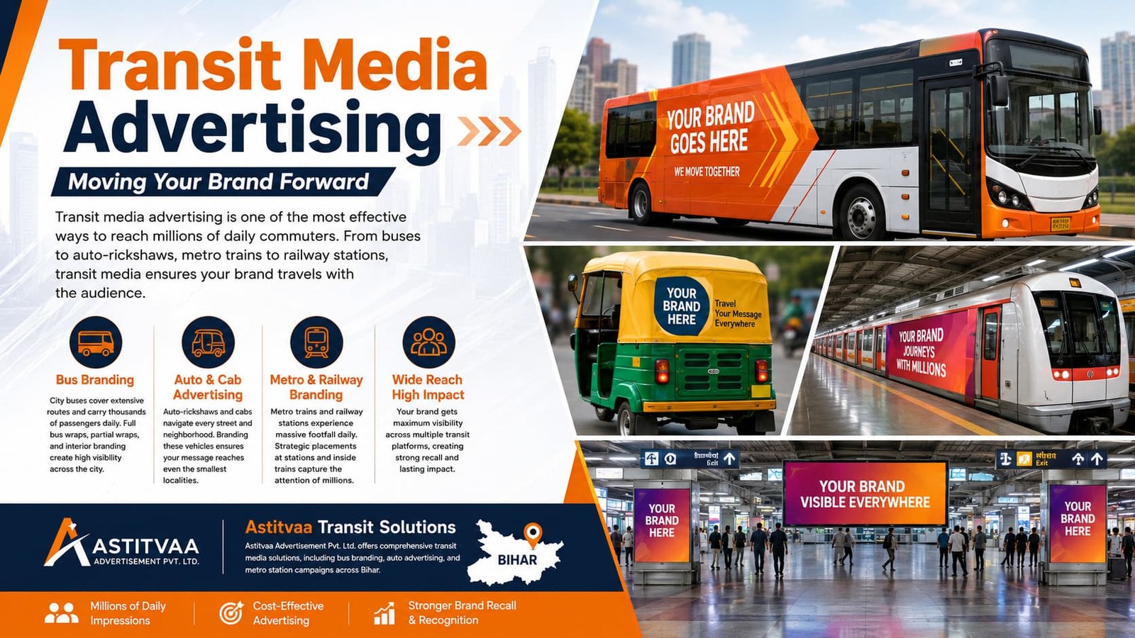 How Transit Media Advertising Reaches Millions Daily