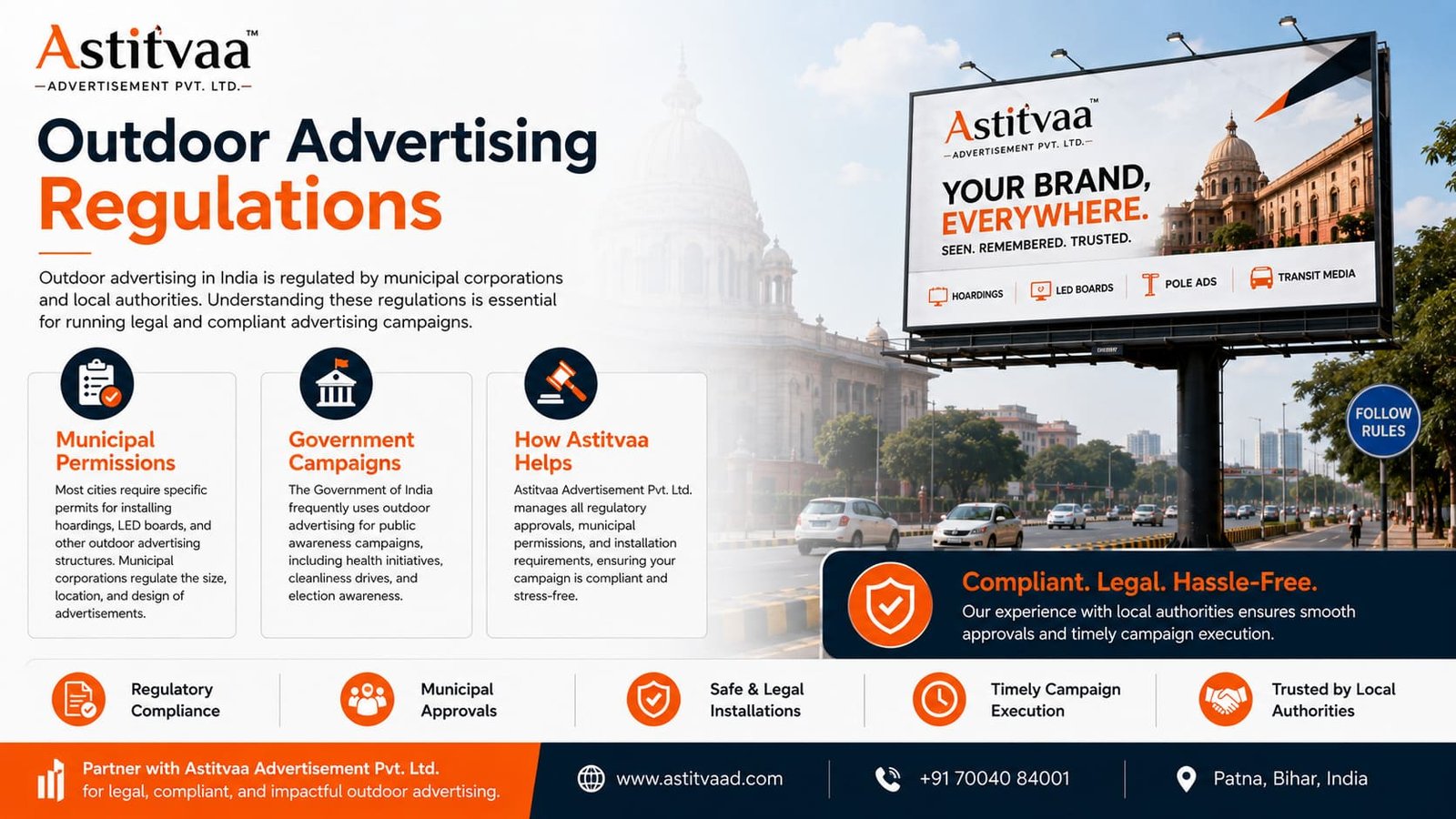 Government Support for Outdoor Advertising in India